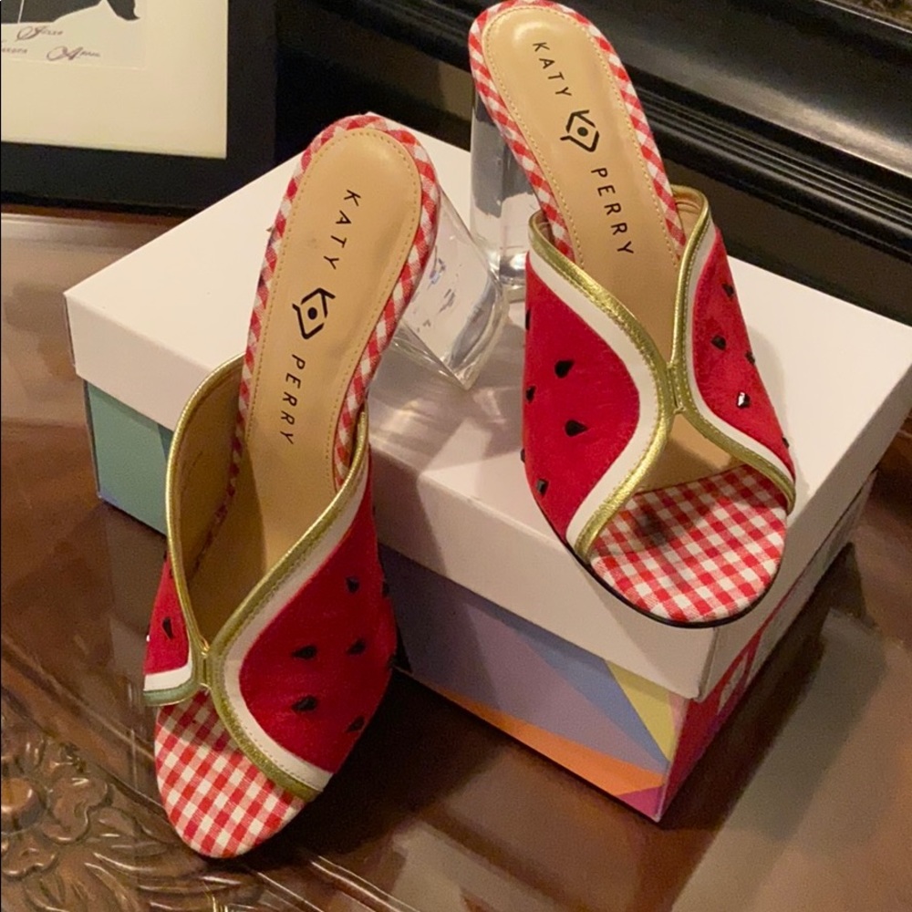 Katy Perry watermelon heels